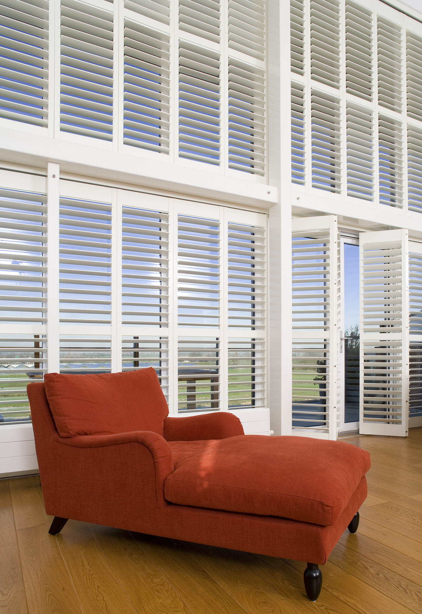full height shutters