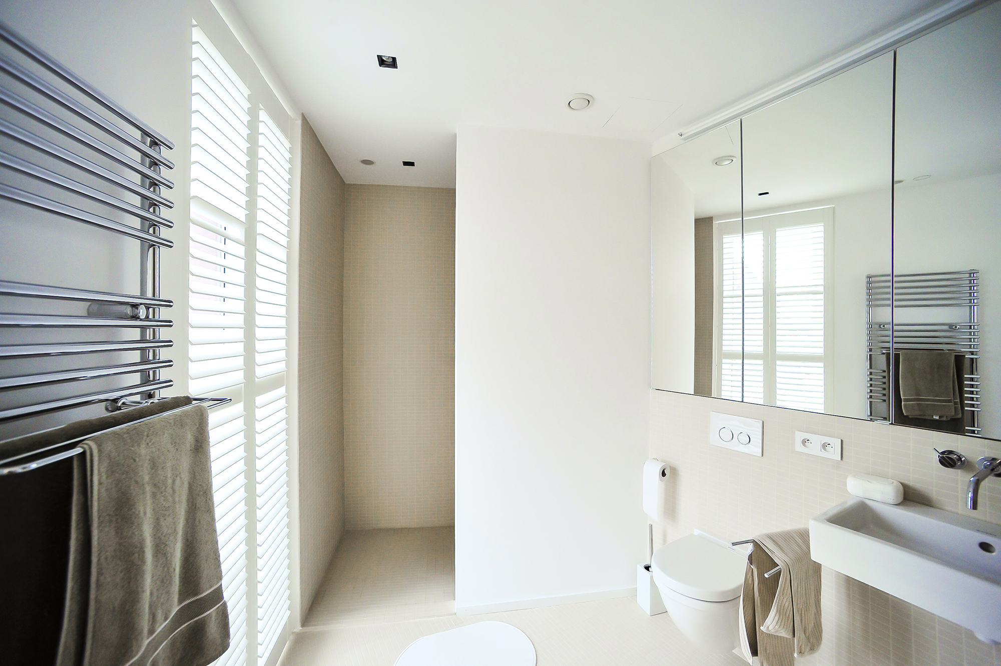 full height shutters