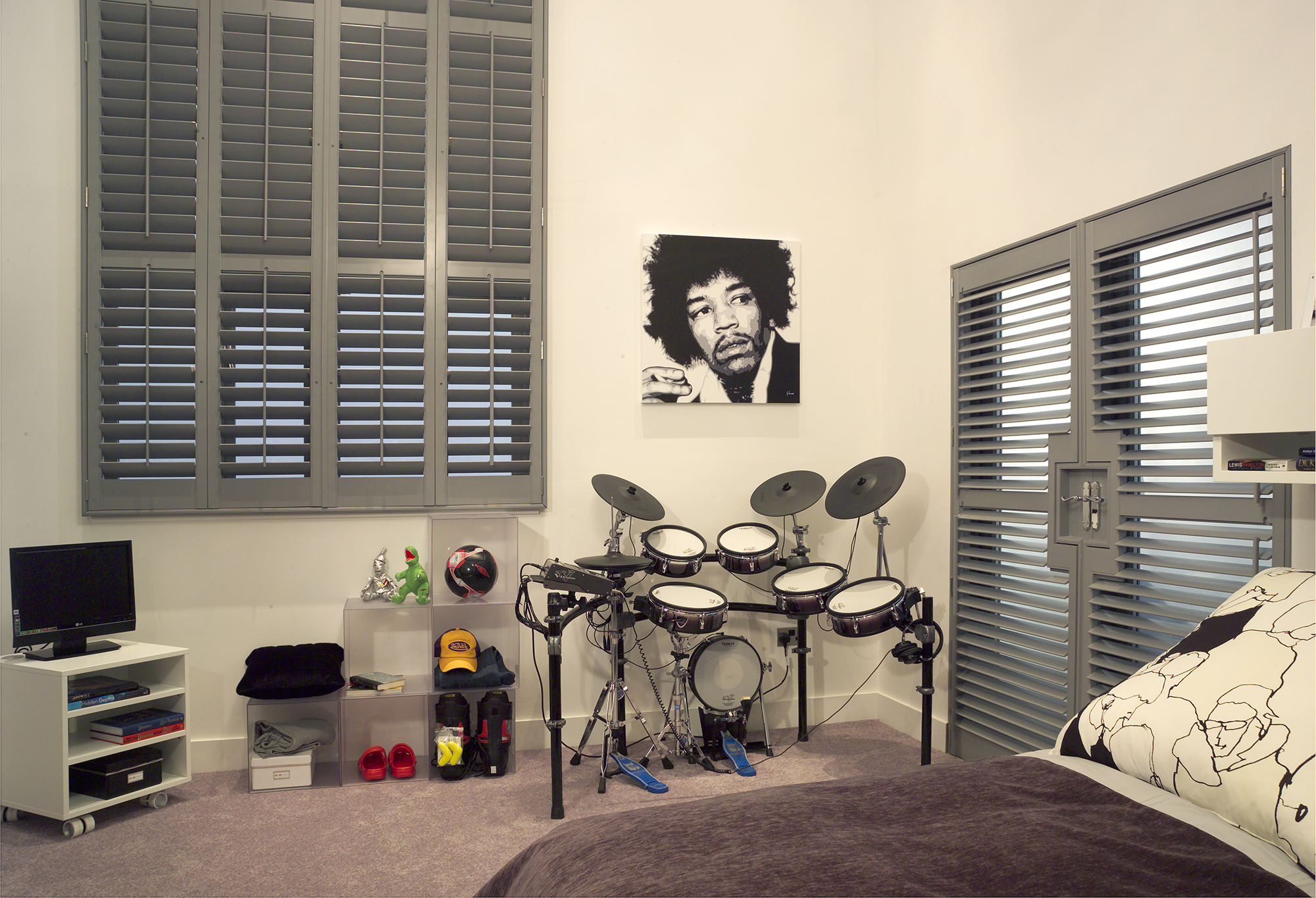 french door shutters