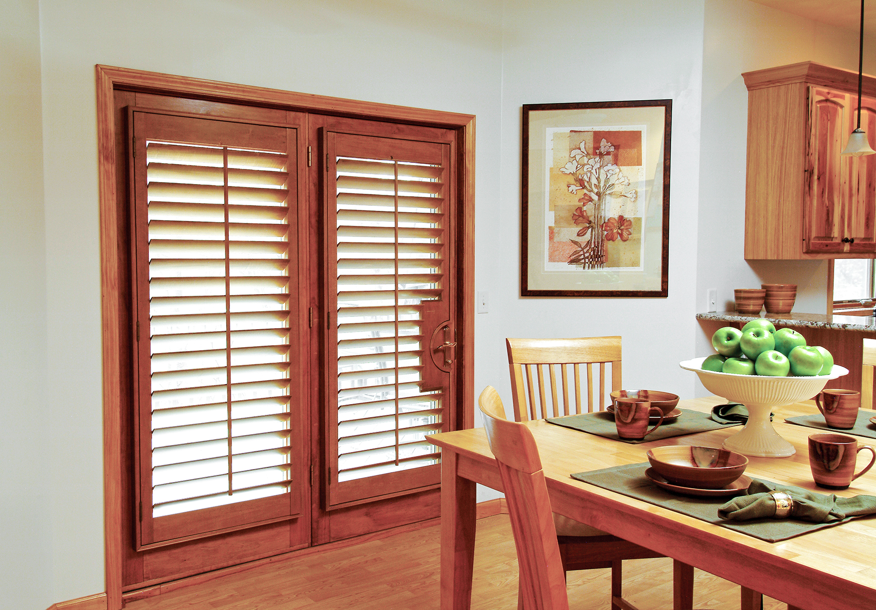 French Door Shutters - Blinds By Grace