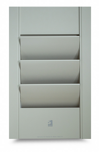 Bermuda shutter material sample